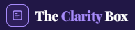 THE CLARITY BOX logo